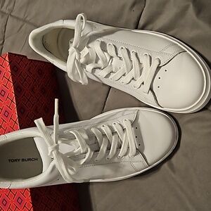 Markdown! Tory Burch Howell court smooth calf tennis shoe/ sneaker